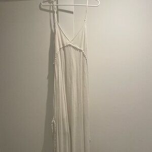 Lovers & Friends White Gauze-y Maxi Dress